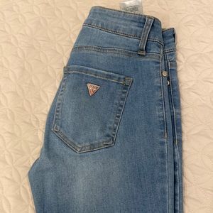 Guess jeans skinny stretch size 24 stone wash
